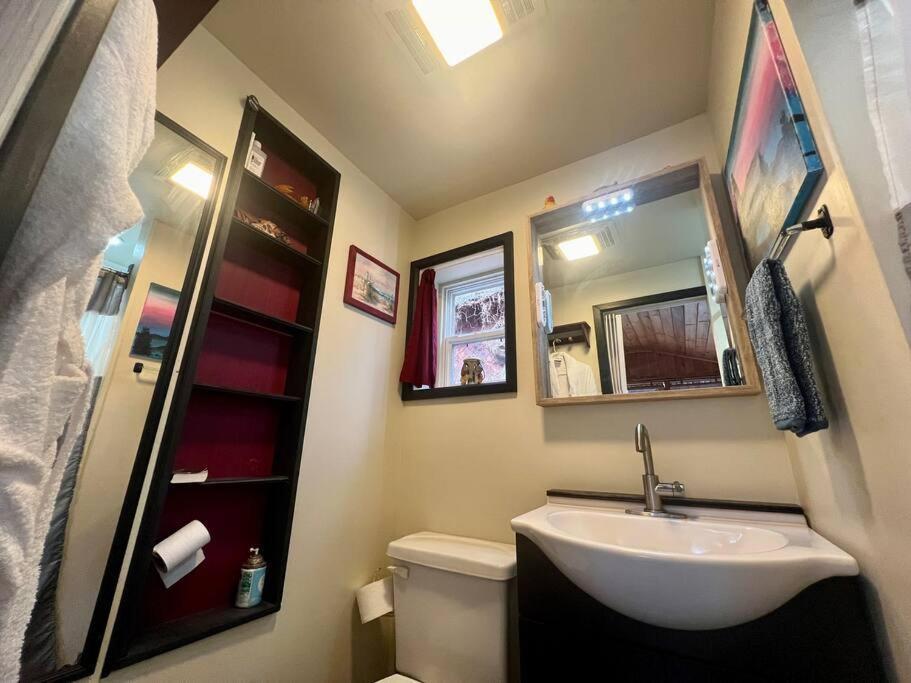 Private Mtn Love Shack W/ Fast Wifi, Bbq & View Franklin Exterior photo