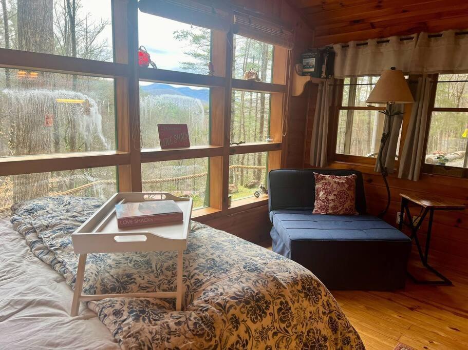 Private Mtn Love Shack W/ Fast Wifi, Bbq & View Franklin Exterior photo